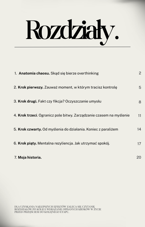 Overthinking - Jak wyłączyć gonitwę myśli i zacząć żyć.
